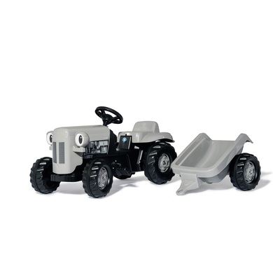 rolly®toys rollykid Little Grey Fergie mit rollyKid Trailer 014941 - grau