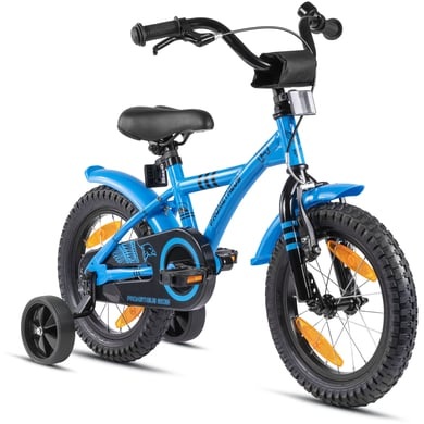 Prometheus Bicycles ® HAWK Kinderfahrrad 14 , Blau-Schwarz - blau
