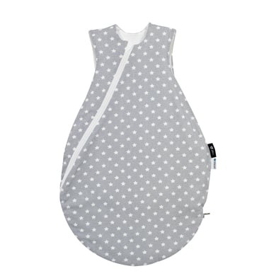 Alvi Schlafsack Sommertraum Tencel - Stars silber - grau - Gr.110 cm