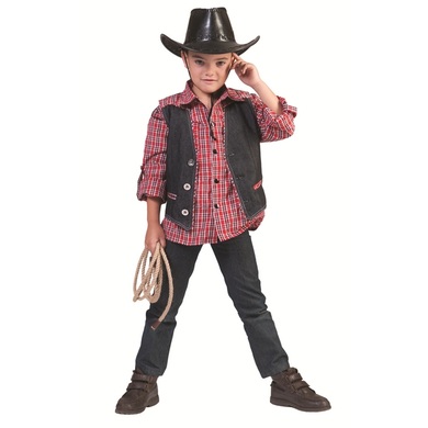 Funny Fashion Hemd Denim Ranger - rot - Gr.116 - Jungen