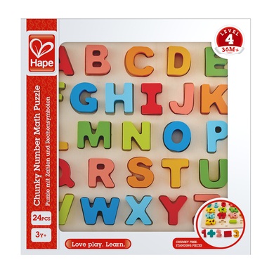 Hape Puzzle Mit Grossbuchstaben