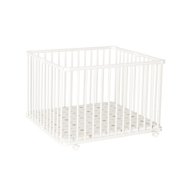 Geuther Laufgitter Lucilee Plus 90,2 x 97,4 cm weiß Sterne
