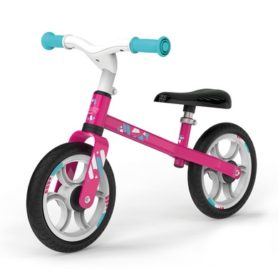 Smoby Laufrad First Bike, rosa - rosa/pink