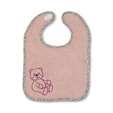 Sterntaler Klettlätzchen Terrybär Baylee puder rose - rosa/pink