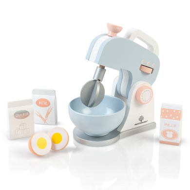 MUSTERKIND ® Mixer-Set Olea, weiß/graublau