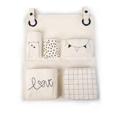 Childhome Utensilo LOVE (60 x 50) in beige