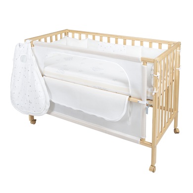 Roba® Babybett, »Room Bed, safe asleep®, Sternenzauber natur«, 4-tlg.