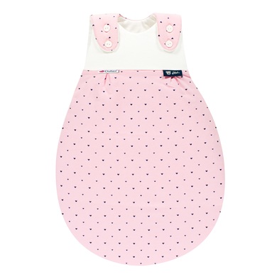 Alvi ® Baby-Mäxchen® Außensack Outlast - Little Hearts - rosa/pink - Gr.68/74