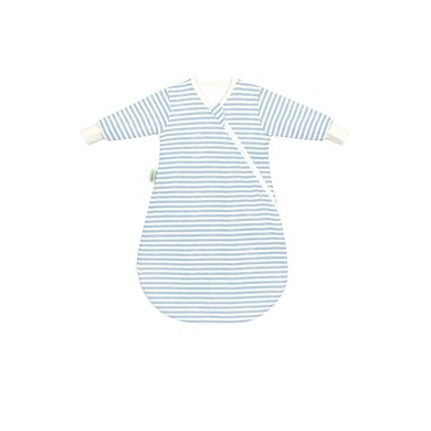 Odenwälder Innen-Schlafsack UNTERZIEH-BABYNEST® STRIPES in blau/weiß in Gr. 50