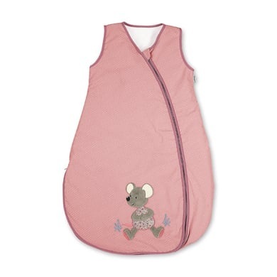 Sterntaler Sommer-Schlafsack MAUS MABEL gepunktet in rosa in Gr. 90