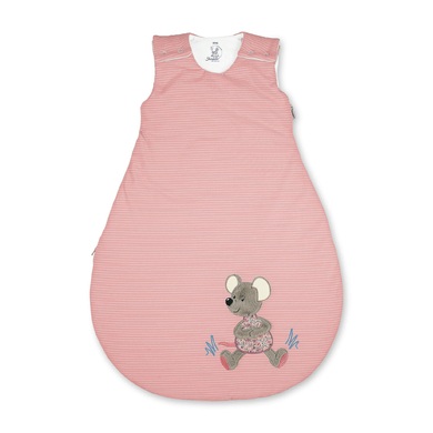 Sterntaler Baby-Schlafsack MAUS MABEL gestreift in rosa in Gr. 50/56