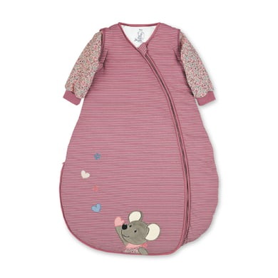 Sterntaler Jersey-Schlafsack MAUS MABEL gestreift in lilac in Gr. 90
