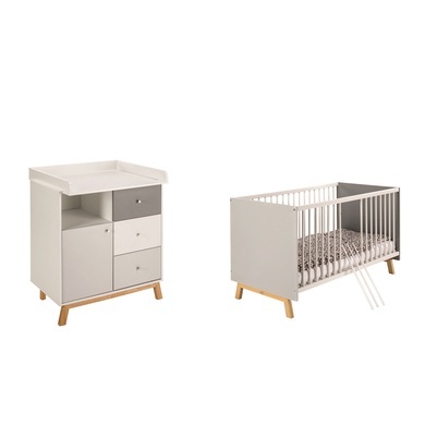 home24 Kinderzimmer-Set Vegas (2-teilig)