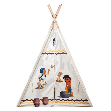 ORIGINAL TIPI AUS HOLZ YAKARI