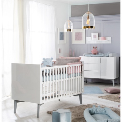 roba® Babymöbel-Set »Retro 2«, (Spar-Set, 2 tlg.), Made in Europe