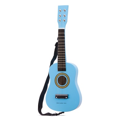 New Classic Toys Kindergitarre in blau