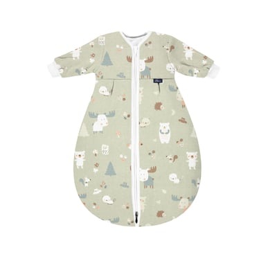 Alvi Kugelschlafsack-Mäxchen - Thermo mit Arm Baby Forest
