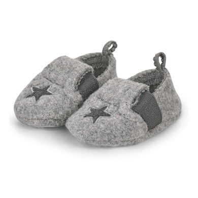 Sterntaler Baby-Krabbelschuh rauchgrau