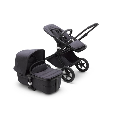 bugaboo Kombikinderwagen Fox 3 Mineral Complete Black/Washed Black