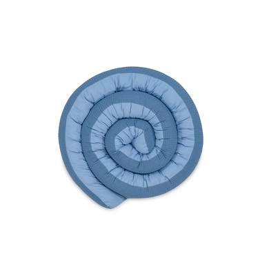 Ullenboom Baby-Bettschlange Blau 300 cm