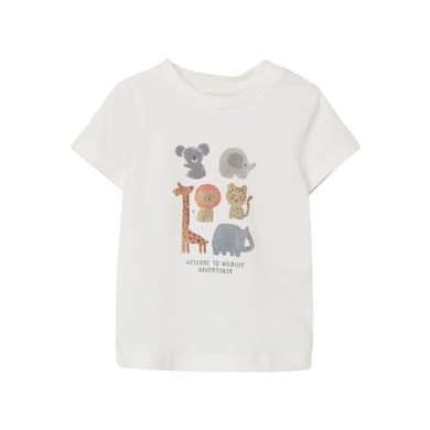 name it T-Shirt Nbmjalte White Alyssum
