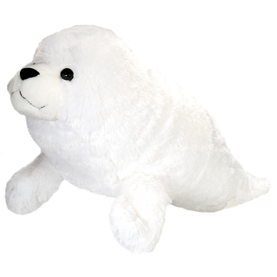 WILD REPUBLIC® Kuscheltier, »Cuddlekins Jumbo Seelöwe weiss, 76 cm«