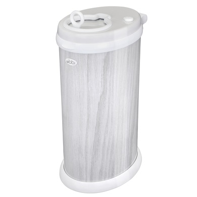 ubbi Windeleimer Edelstahl, grau