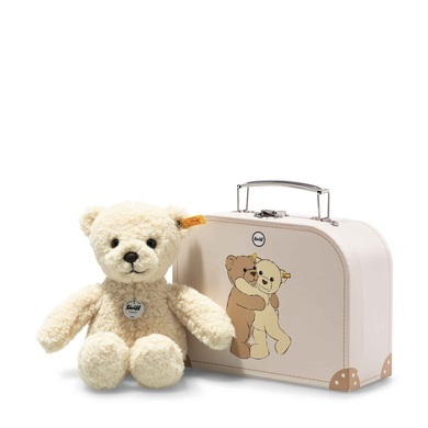 Steiff Teddybär Ben beige im Koffer, 21 cm