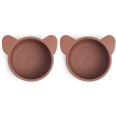 nuuroo Snack-Schüsseln Rosa Koala 2-teilig, Mahogany