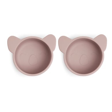 nuuroo Snack-Schüsseln Rosa Koala 2-teilig, Woodrose