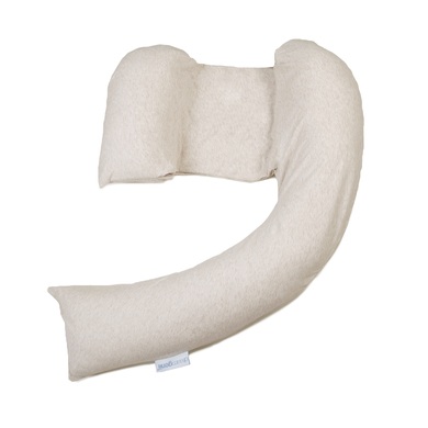 Dreamgenii Schwangerschafts- und Stillkissen Beige Marl