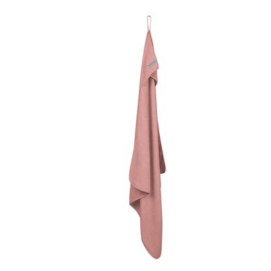 Odenwälder Kapuzenbadetuch uni cranberry