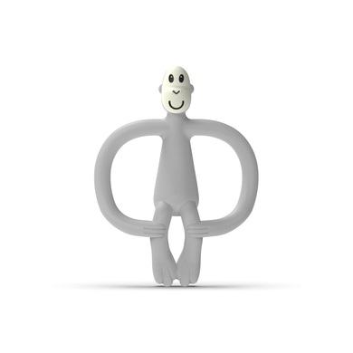 Matchstick Monkey Beißring Affe, hellgrau
