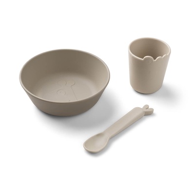 Done by Deer? Geschirr-Set Kiddish first meal - Sand