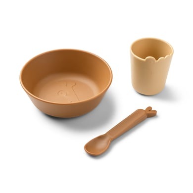 Done by Deer? Geschirr-Set Kiddish first meal - Senfgelb