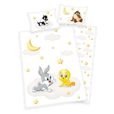 Herding Renforcé Kinder-Wendebettwäsche Looney Tunes