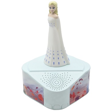 LEXIBOOK Diseny Die Eiskönigin-Lautsprecher, Leuchtfigur, Bluetooth 5,0, USB-Anschluss / USB Typ C