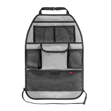 Reer - Autositz-Schutz TravelKid Tidy - Hellgrau und Schwarz