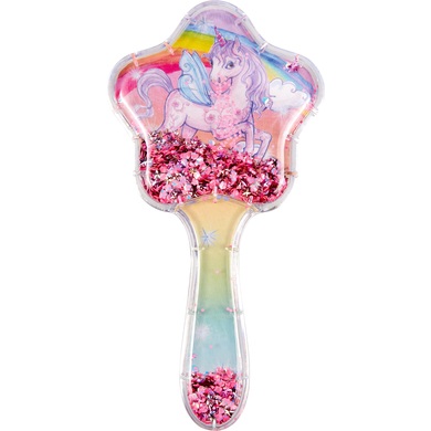 SPIEGELBURG COPPENRATH Haarbürste (mit beweglichem Glitter) - Einhorn-Paradies