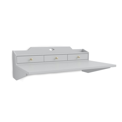 Cam Cam Copenhagen Wandschreibtisch Luca grau