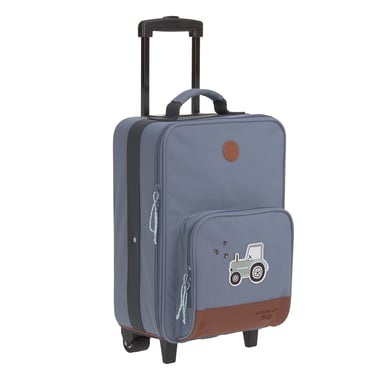 Lässig Kinder-Trolley ADVENTURE - TRACTOR (29x46x19) in blau