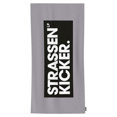 Badetuch »Strassenkicker«, (1 St.), mit dekorativem 