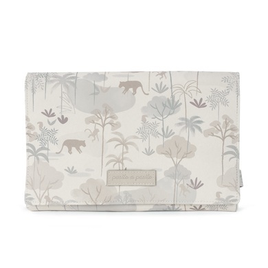 pasito a pasito Wickelauflage faltbar, beige / Blume