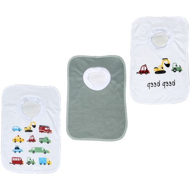 Hütte Klettlätzchen 3er Pack