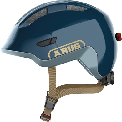 Abus Smiley 3.0 ACE LED Velohelm blau