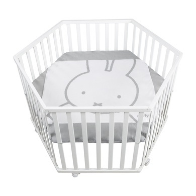 roba Laufgitter 6-eckig weiß miffy®