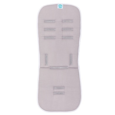 fillikid Sitzauflage wendbar Muslin Stone Grey