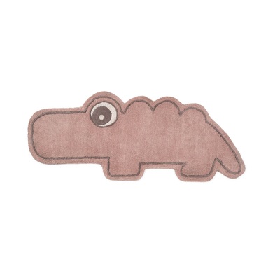 Done by Deer? Teppich Croco Rosa