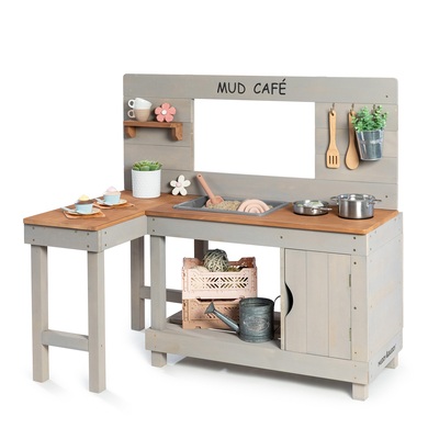 MUDDY BUDDY® Matschküche Mud Café, warmgrau
