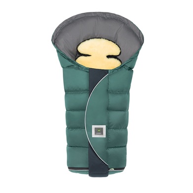 odenwälder Fußsack Lammy® Lux cosy green